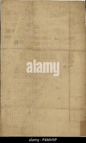 16e plan à partir d'E Rue sud à W et de 3d à l'ouest jusqu'à la 4e rue est - (Washington D.C.). 88694113 LOC. Banque D'Images