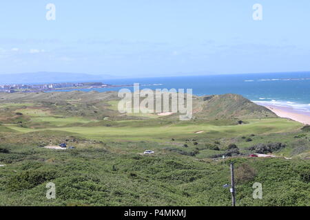 Le Club de golf Royal Portrush Banque D'Images