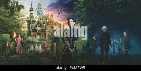 Titre original : MISS PEREGRINE'S HOME POUR DES ENFANTS. Titre en anglais : MISS PEREGRINE'S HOME POUR DES ENFANTS. Réalisateur : TIM BURTON Film. Année : 2016. Stars : SAMUEL L. JACKSON ; ASA BUTTERFIELD, ELLA PURNELL ; Thomas ; JOSEPH ODWELL ODWELL ; PIXIE DAVIES. Credit : CHERNIN MEUBLES/ ST. PETERSBURG CLEARWATER COMMISSION FILM / Album Banque D'Images