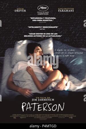 Titre original : PATERSON. Titre en anglais : PATERSON. Film Réalisateur : Jim Jarmusch. Année : 2016. Credit : AMAZON STUDIOS/ANIMAL KINGDOM/K5 FILM / Album Banque D'Images