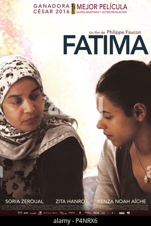 Titre original : FATIMA. Titre en anglais : FATIMA. Directeur de film : PHILIPPE FAUCON. Année : 2015. Crédit : l'ISTIQLAL FILMS/ARTE France Cinéma/RHONE-ALPES CINEMA / Album Banque D'Images