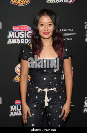 HOLLYWOOD, CA - le 22 juin : Haley Tju, à la Radio Disney Music Awards 2018 au Kodak Theater à Hollywood, Californie le 22 juin 2018. Credit : Faye Sadou/MediaPunch Banque D'Images