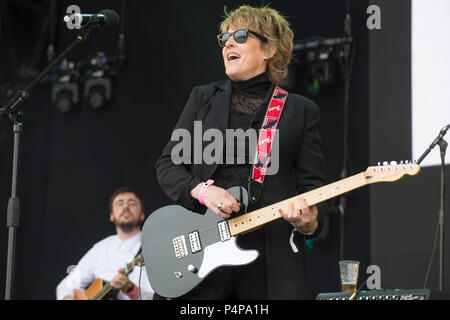 Edinburgh, Royaume-Uni. 23 juin 2018. Katrina et les vagues en concert à Lets Rock Ecosse, Dalkeith Country Park, Paris, France 23 Juin 2018 Crédit : Stuart Westwood/Alamy Live News Banque D'Images