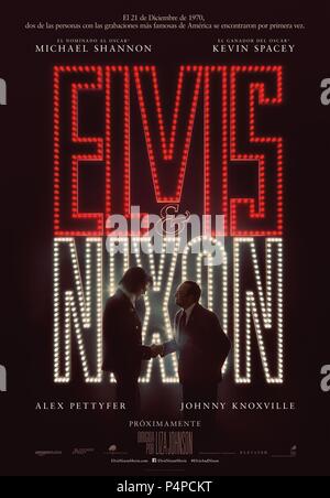 Titre original : ELVIS et Nixon. Titre en anglais : ELVIS et Nixon. Directeur de film : CARY ELWES. Année : 2016. Credit : BENAROYA PICTURES/PICK UP TRUCK PHOTOS / Album Banque D'Images