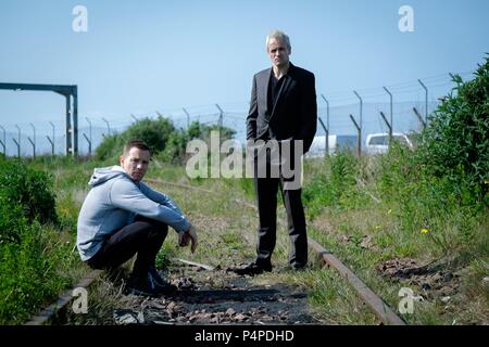 Titre original : T2 : TRAINSPOTTING. Titre en anglais : T2 : TRAINSPOTTING. Directeur du film : DANNY BOYLE. Année : 2017. Stars : EWAN MCGREGOR, Jonny Lee Miller. Credit : CLOUD HUIT FILMS/ADN/FILMS Films de décibels/Tristar Pictures / Album Banque D'Images