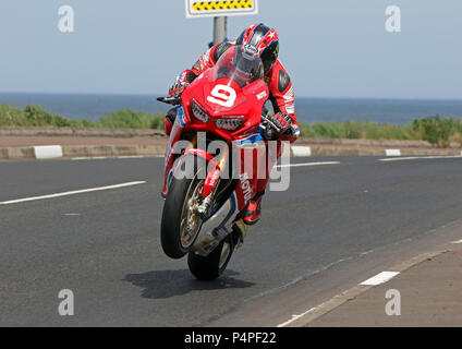 Ian Hutchinson 2018 Northwest 200 International Banque D'Images