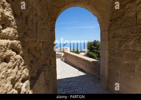 Castillo de Santa Barbara alicante espagne Banque D'Images