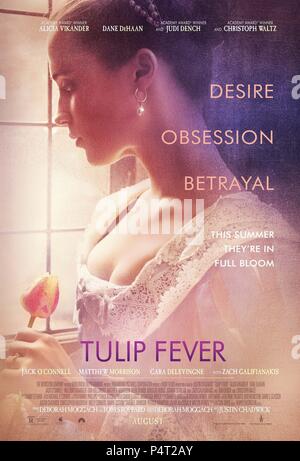 Titre original : Tulip Fever. Titre en anglais : Tulip Fever. Directeur de film : Justin Chadwick. Année : 2017. Credit : RUBY FILMS / Album Banque D'Images