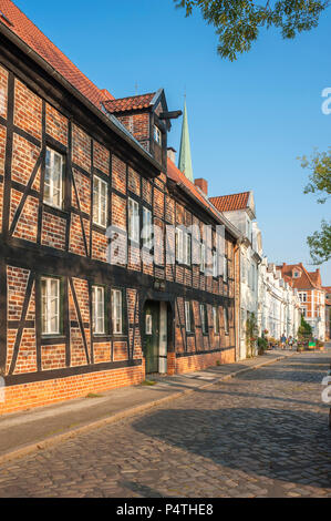 Rossmühle, Site du patrimoine culturel mondial de l'UNESCO, Lübeck, Schleswig-Holstein, Allemagne Banque D'Images