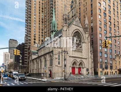 Holy Trinity Lutheran Church, Upper West Side, Manhattan, New York City, USA Banque D'Images