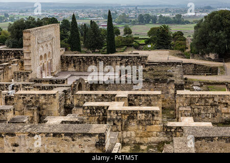 Medina Azahara. D'importantes ruines musulmanes du Moyen Âge, situé à la périphérie de Cordoue. Espagne Banque D'Images