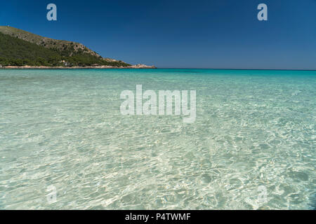 L'Espagne, Îles Baléares, Mallorca, Cala Ratjada, Cala Agulla Banque D'Images