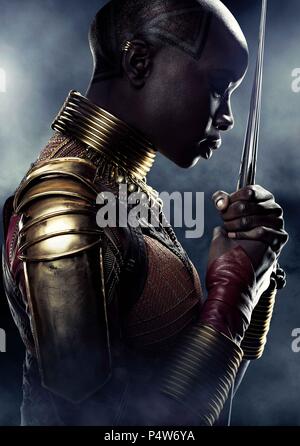 Titre original : Black Panther. Titre en anglais : Black Panther. Directeur : RYAN COOGLER Film. Année : 2018. Stars : Danai Gurira. Les studios MARVEL/crédit : WALT DISNEY PICTURES / Album Banque D'Images