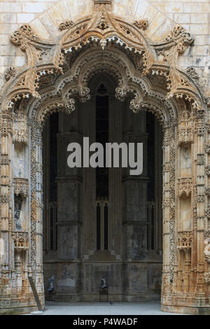 Le Monastère de Batalha, Portugal Banque D'Images