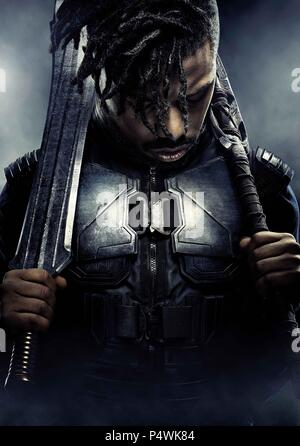 Titre original : Black Panther. Titre en anglais : Black Panther. Directeur : RYAN COOGLER Film. Année : 2018. Stars : MICHAEL B. Jordan. Les studios MARVEL/crédit : WALT DISNEY PICTURES / Album Banque D'Images
