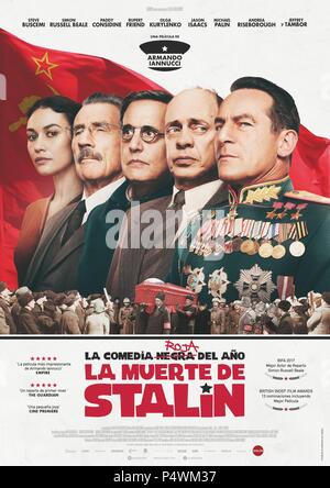 Titre original : la mort de Staline. Titre en anglais : la mort de Staline. Directeur de film : ARMANDO LANNUCCI. Année : 2017. Credit : Quad Productions / Voyage / gamme de films / Album Banque D'Images