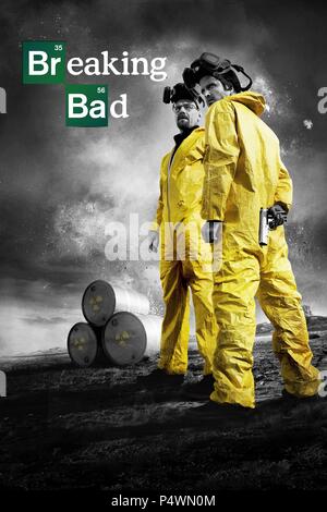 Titre original : BREAKING BAD. Titre en anglais : BREAKING BAD. Directeur de film : VINCE GILLIGAN. Année : 2008. Stars : BRYAN CRANSTON, AARON PAUL. Credit : SONY PICTURES TELEVISION/ACME SHARK/MGM TELEVISION/PEGASUS / Album Banque D'Images