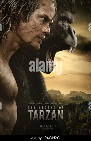 Titre original : LA LÉGENDE DE TARZAN. Titre en anglais : LA LÉGENDE DE TARZAN. Film Réalisateur : DAVID YATES. Année : 2016. Stars : Alexander SKARSGARD. Credit : Dark Horse Entertainment/prod/Weintreub Jerry Riche Prod/Vil / Album Banque D'Images