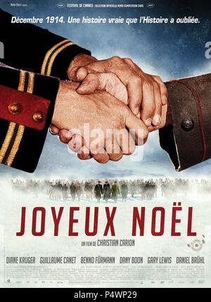 Titre original : JOYEUX NOËL. Titre en anglais : Joyeux Noël. Directeur de film : Christian Carion. Année : 2005. Credit : UGC FILMS / Album Banque D'Images