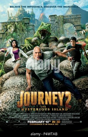 Film Original Title : Voyage 2 : L'île mystérieuse. Titre en anglais : JOURNEY 2 : THE MYSTERIOUS ISLAND. Directeur du film : Brad Peyton. Année : 2012. Credit : New Line Cinema / Album Banque D'Images