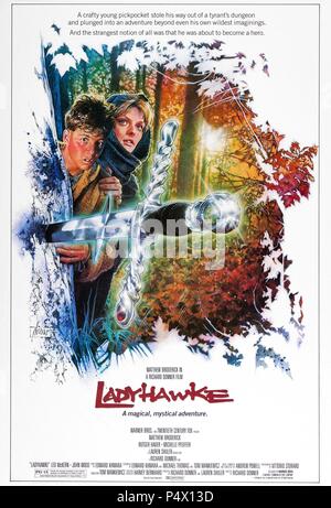 Titre original : LADYHAWKE. Titre en anglais : LADYHAWKE. Directeur de film : RICHARD DONNER. Année : 1985. Crédit : 20TH CENTURY FOX / Album Banque D'Images