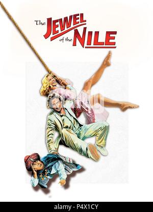 Film Original Titre : LE JOYAU DU NIL. Titre en anglais : LE JOYAU DU NIL. Directeur de film : LEWIS TEAGUE. Année : 1985. Crédit : 20TH CENTURY FOX / Album Banque D'Images