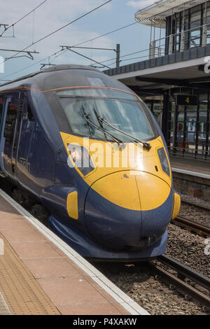 High speed train Javelin, le sud-est de fer. Banque D'Images