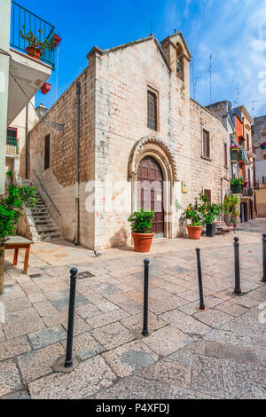 Bari, Italie, Pouilles : San Giovanni Cristomo église dans la vieille ville de Bari, Pouilles Banque D'Images