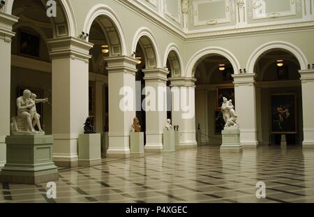 Musée des beaux-arts et de l'intérieur. Budapest. La Hongrie. Banque D'Images