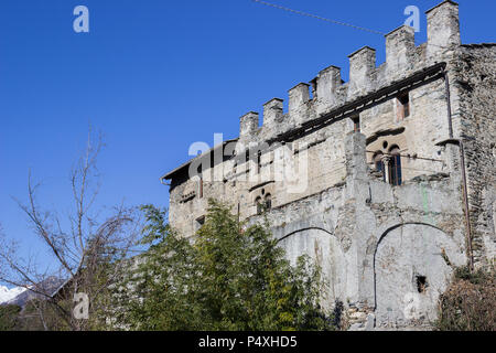 Chianocco en Valsusa Valley Banque D'Images