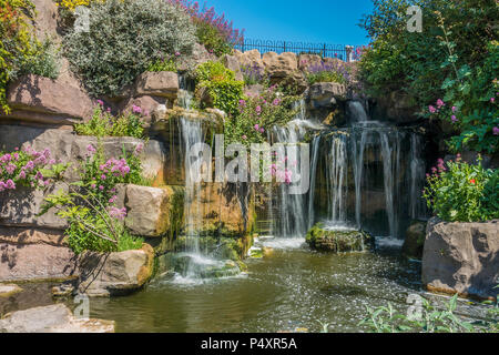 Madère,marche,Cascade,Ramsgate Kent,UK,Angleterre,Côte Banque D'Images