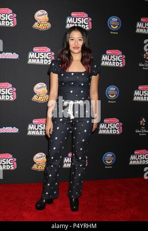 Haley Tju aux arrivées pour 2018 Disney Radio Music Awards, Loews Hollywood Hotel, Los Angeles, CA, 22 juin 2018. Photo par : Priscilla Grant/Everett Collection Banque D'Images