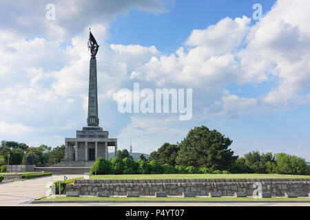 Bratislava (Presbourg) : Slavin monument commémoratif de guerre en Slovaquie, , Banque D'Images