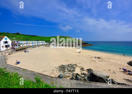 Porthgwidden Beach St Ives Cornwall England UK Banque D'Images