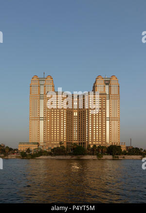 Fairmont Nile City Hôtel et complexe, Boulaq, Le Caire, Egypte Banque D'Images