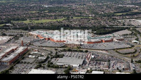 Vue aérienne du centre de Trafford, Manchester Banque D'Images