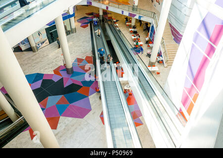 À l'intérieur du centre commercial Centro Comercial Gran Via Alicante. Province d'Alicante. Espagne Banque D'Images