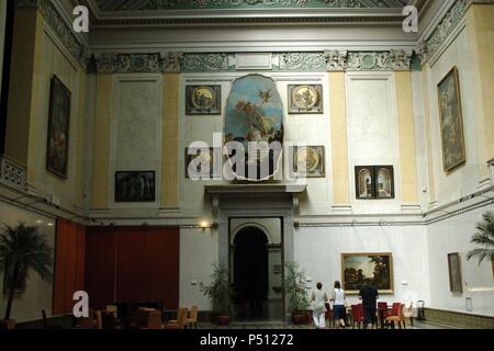 Musée des beaux-arts et de l'intérieur. Budapest. La Hongrie. Banque D'Images