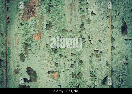 Close up grunge background et texture bois vert Banque D'Images