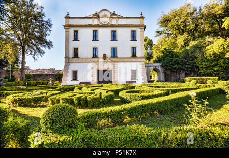 Dans la Villa Savorelli Sutri Sutri s park - village de Viterbo Province - Italie Banque D'Images