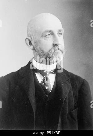 L'amiral Alfred Thayer Mahan (Septembre 27, 1840 - décembre 1, 1914) était un officier de la marine des États-Unis et historien Banque D'Images