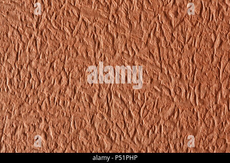 Papier kraft brun sur macro. Banque D'Images