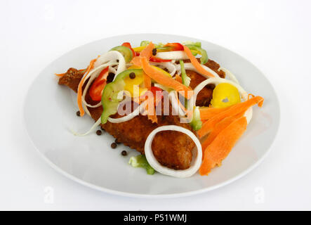 Cuisine traditionnel des Caraïbes Banque D'Images