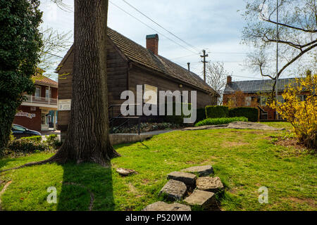 Siège de Washingtons, Adam Kurtz House, South West Cork & Braddock Rues, Winchester, Virginia Banque D'Images