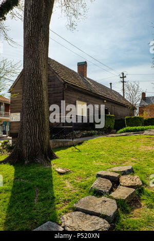 Siège de Washingtons, Adam Kurtz House, South West Cork & Braddock Rues, Winchester, Virginia Banque D'Images