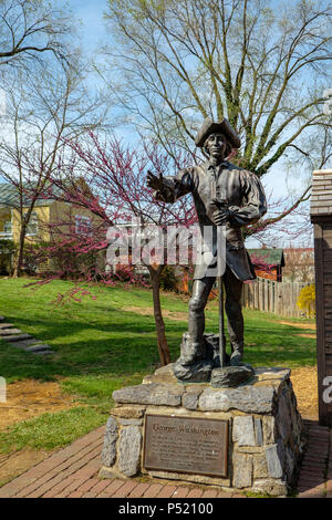 Siège de Washingtons, Adam Kurtz House, South West Cork & Braddock Rues, Winchester, Virginia Banque D'Images