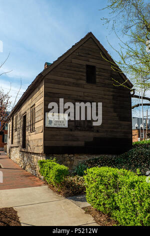 Siège de Washingtons, Adam Kurtz House, South West Cork & Braddock Rues, Winchester, Virginia Banque D'Images