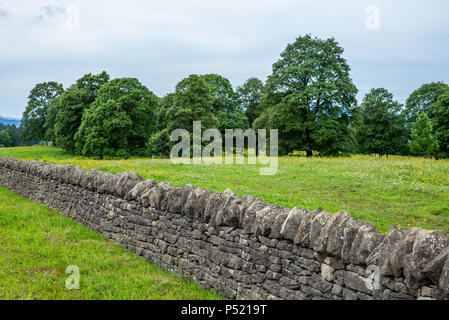 Clôture en pierre authentique dans le Jura Alpes en Suisse - 3 Banque D'Images