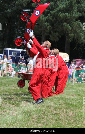 Yorkshire, Royaume-Uni. 24 juin 2018. Huby et Sutton Agricultural Show à Sutton Park près de York North Yorkshire Credit: Credit: Matt Pennington / Alay Live News Banque D'Images