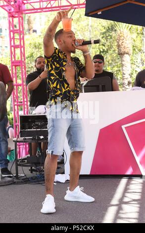 Las Vegas, NV, USA. 23 Juin, 2018. Bow Wow aux arrivées de Bow Wow Il se produit au Flamingo Rendez extérieure, Flamingo Las Vegas, Las Vegas, NV le 23 juin 2018. Credit : MORA/Everett Collection/Alamy Live News Banque D'Images